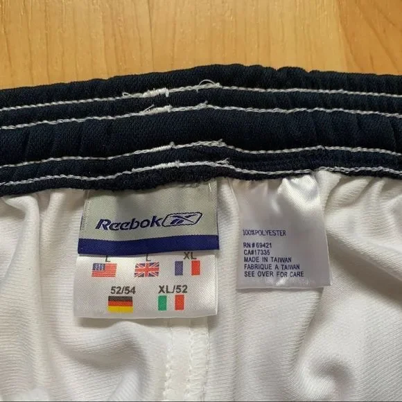 White Reebok Shorts - Picture 4 of 9